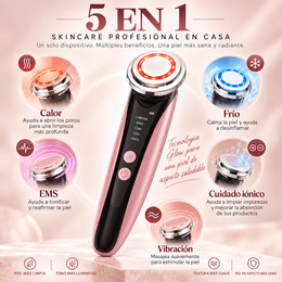Mivelis GlowTech™ | Tecnología facial 5 en 1 para tu rutina de skincare.
